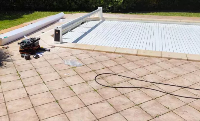 Pose de volets, Biscarosse, A L’O Piscine